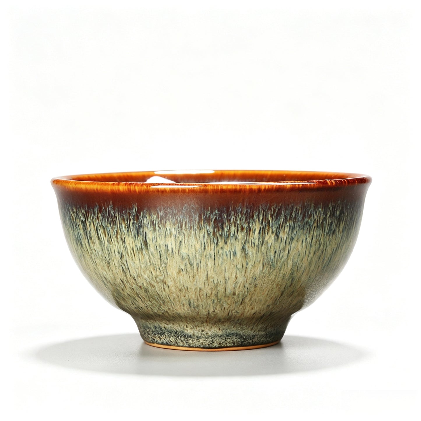 Porcelainess | Kiln-Changed Tenmoku Tea Cup — Large Gongfu Master Cup