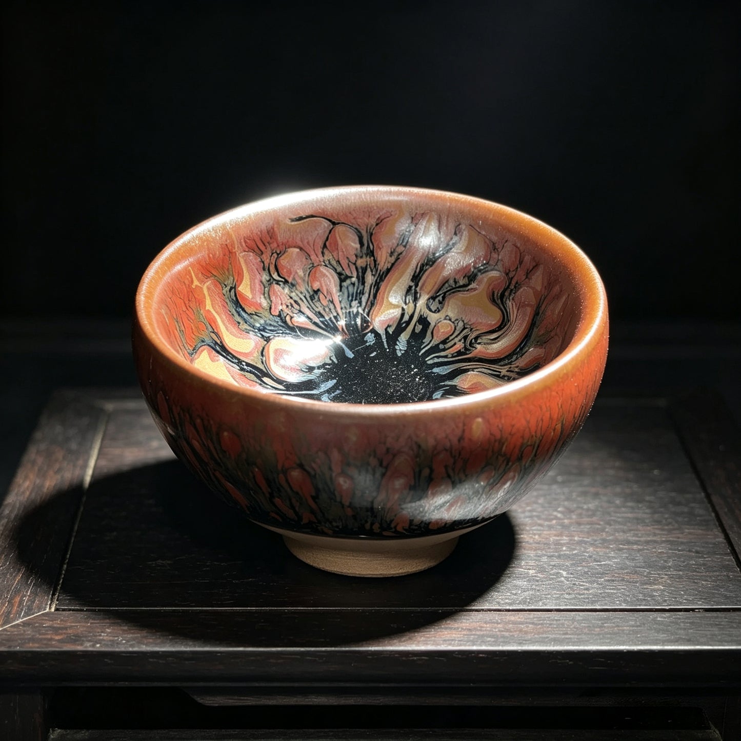 Porcelainess | Nine-Dragon Tea Tree Kiln-Change Jianzhan Gift Cup