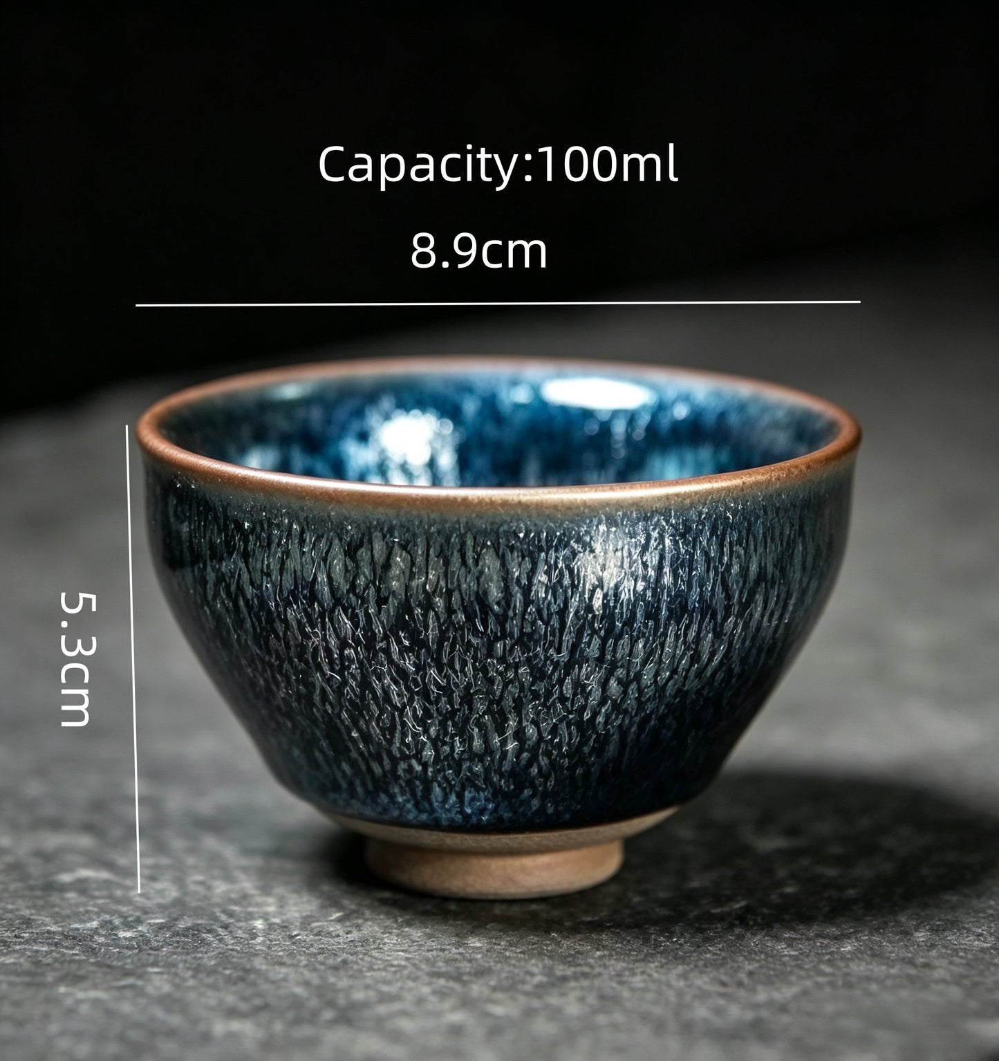 Porcelainess | Master-Grade Kiln-Change Jianzhan "Hundred-Flower Bouquet" Jian Ware Tea Bowl