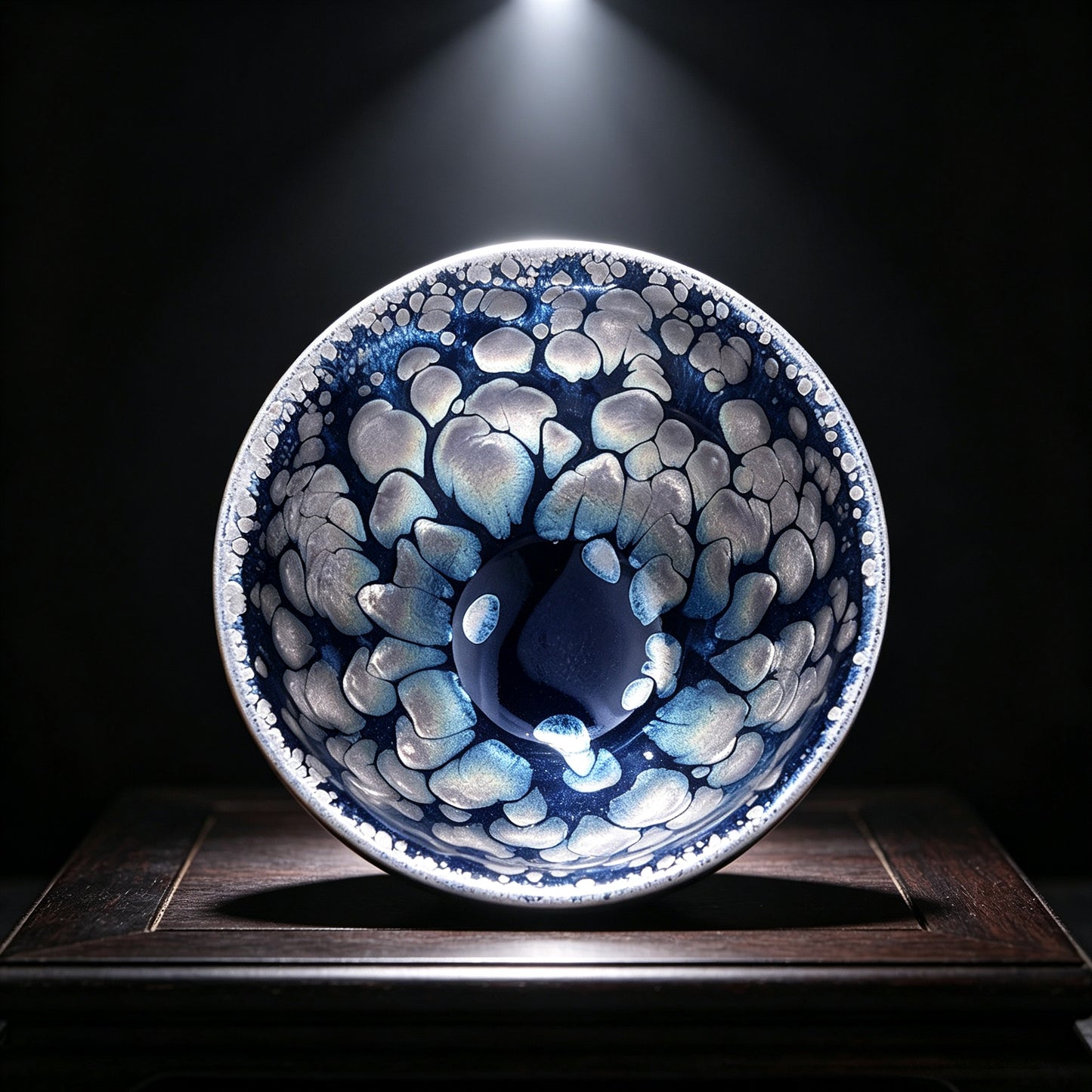 Porcelainess | Crane-Feather Golden Scale Jianzhan — Oil-Spot Partridge Master Cup