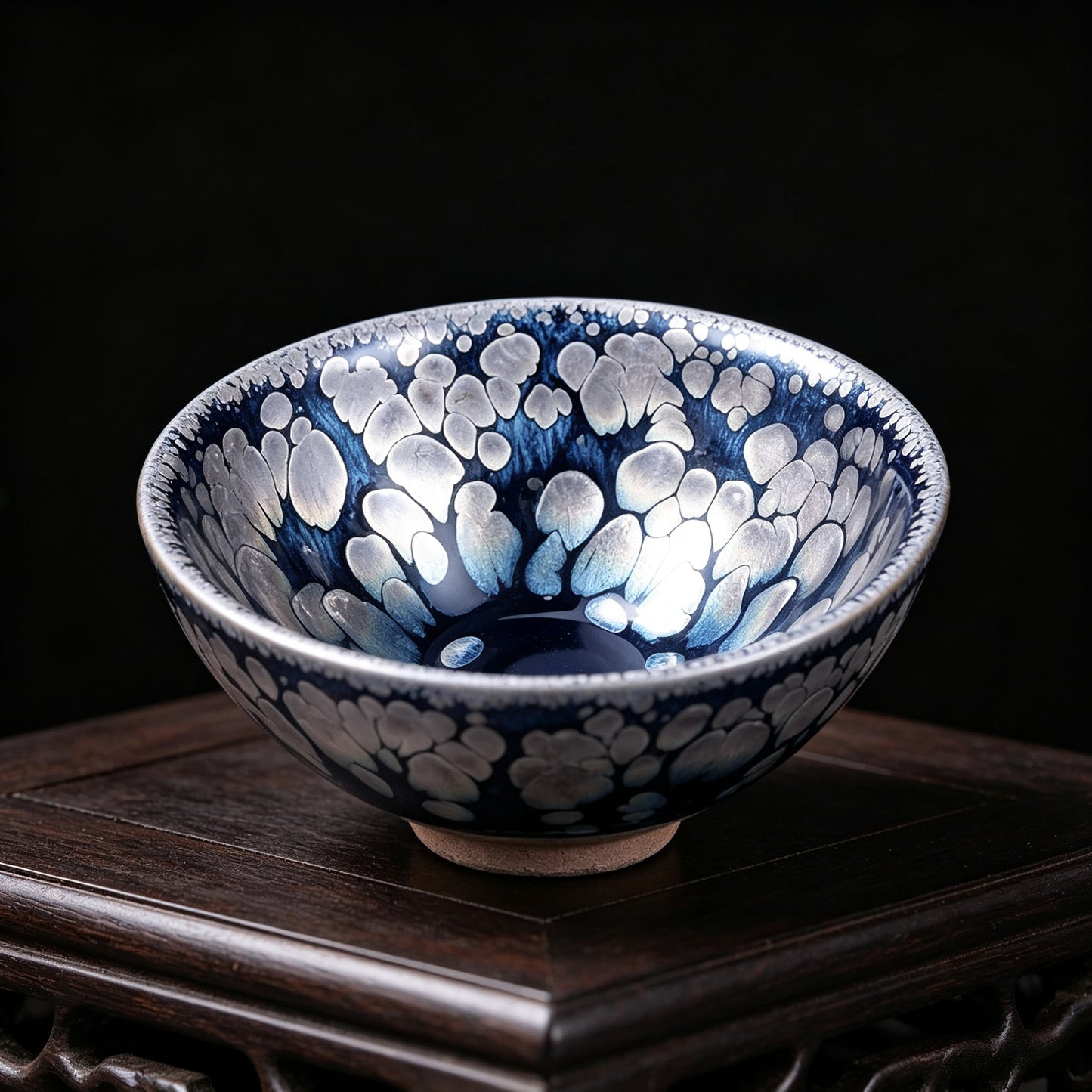 Porcelainess | Crane-Feather Golden Scale Jianzhan — Oil-Spot Partridge Master Cup