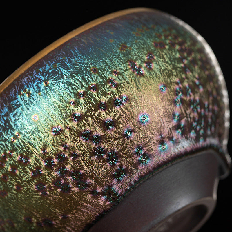 Porcelainess | Golden Oil Drop Jian Zhan Cup