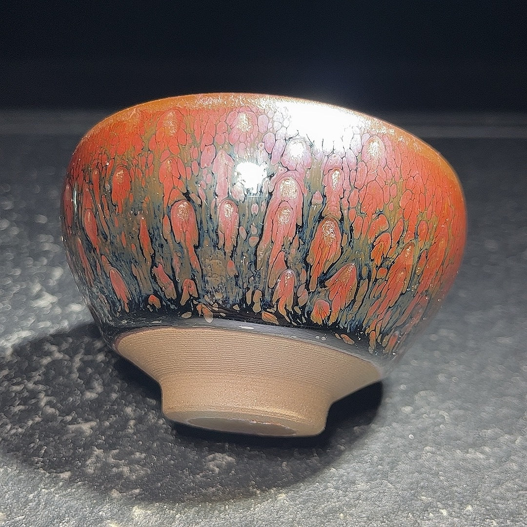 Porcelainess | Nine-Dragon Tea Tree Kiln-Change Jianzhan Gift Cup